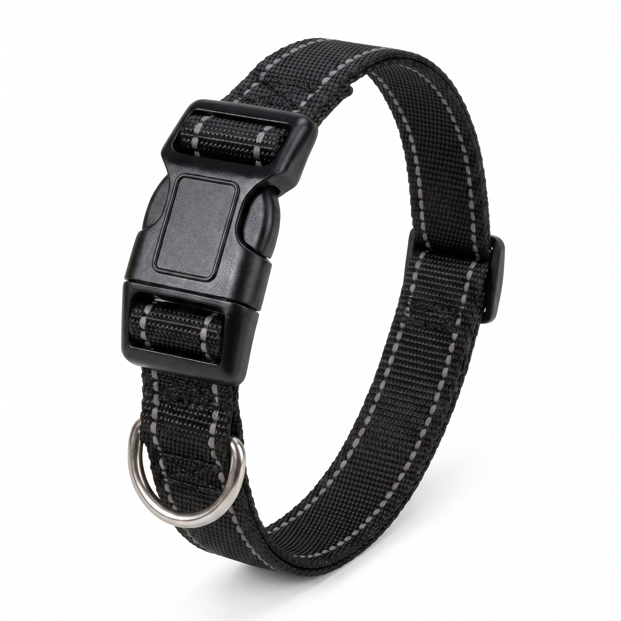 Ravebook Adjustable Soft Padded Nylon Dog Collar